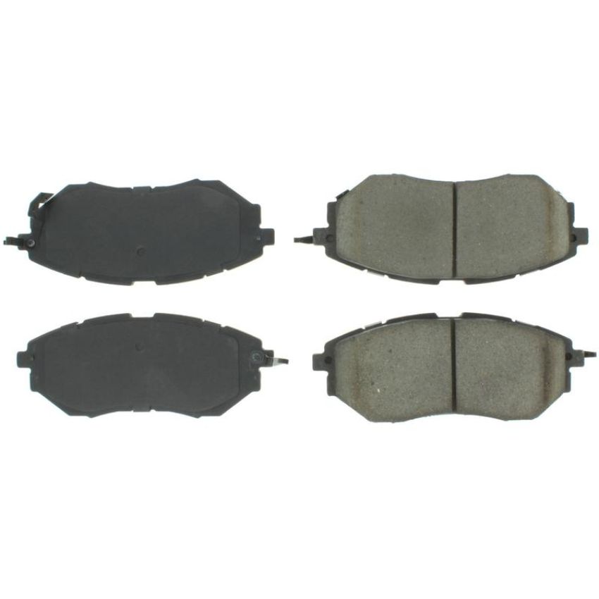 CENTRIC PARTS 300.10780 Centric Premium Semi-Metallic Brake Pads with Shims and Hardware