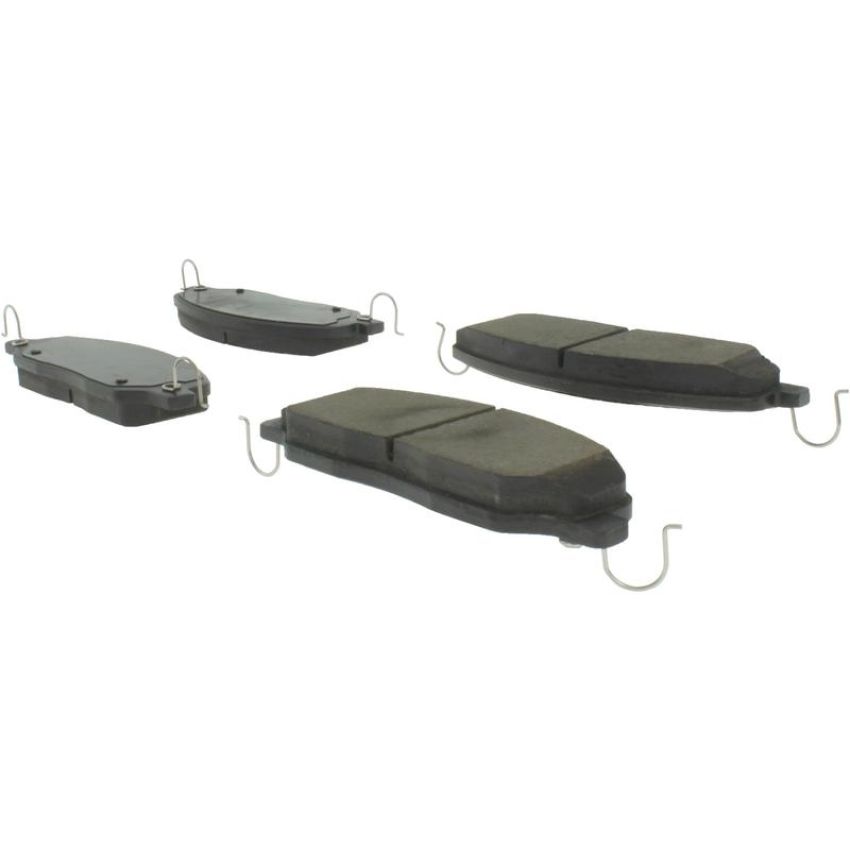 CENTRIC PARTS 300.10810 Centric Premium Semi-Metallic Brake Pads with Shims and Hardware