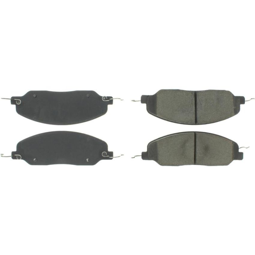 CENTRIC PARTS 300.10810 Centric Premium Semi-Metallic Brake Pads with Shims and Hardware