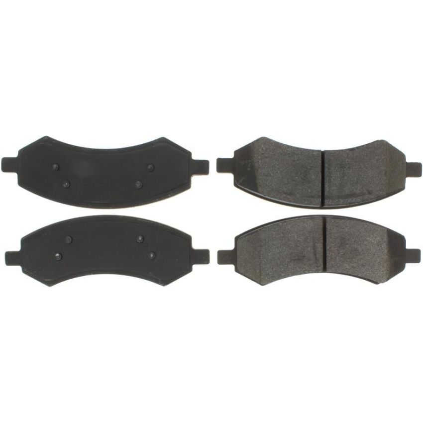 CENTRIC PARTS 300.10840 Centric Premium Semi-Metallic Brake Pads with Shims and Hardware