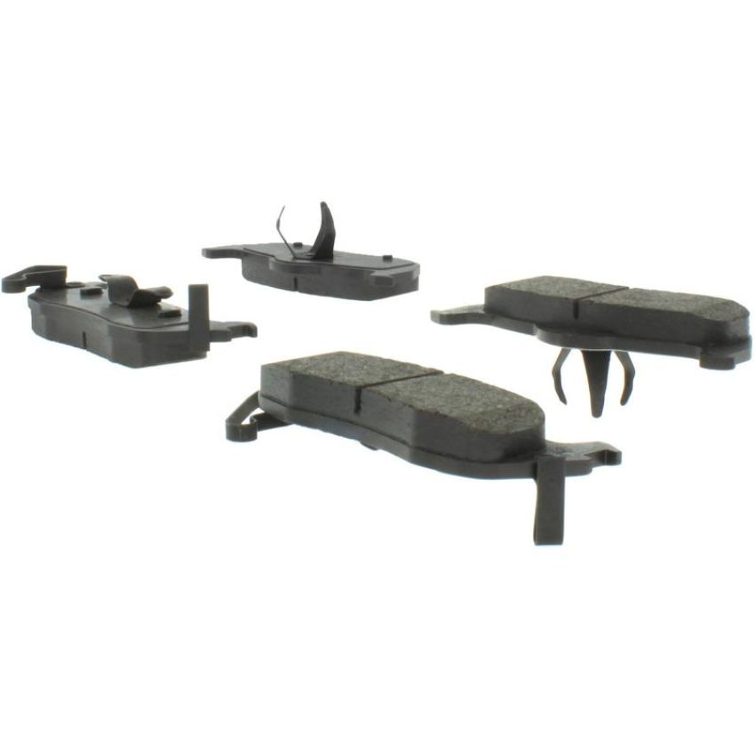 CENTRIC PARTS 300.10870 Centric Premium Semi-Metallic Brake Pads with Shims and Hardware
