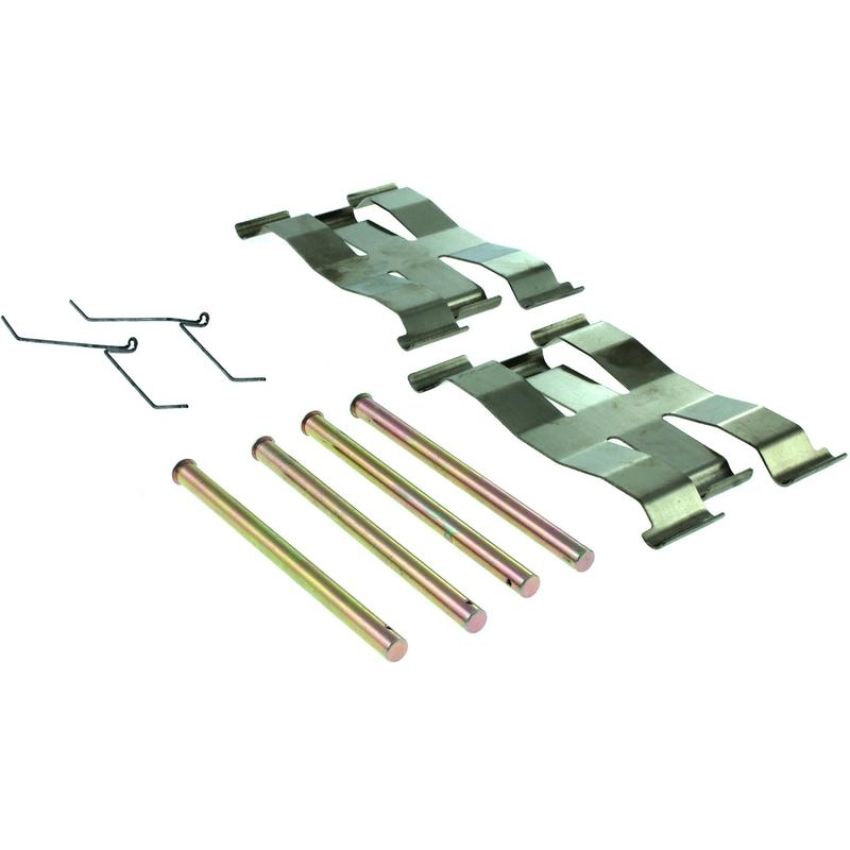 CENTRIC PARTS 300.10910 Centric Premium Semi-Metallic Brake Pads with Shims and Hardware