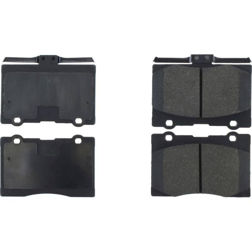 CENTRIC PARTS 300.10910 Centric Premium Semi-Metallic Brake Pads with Shims and Hardware