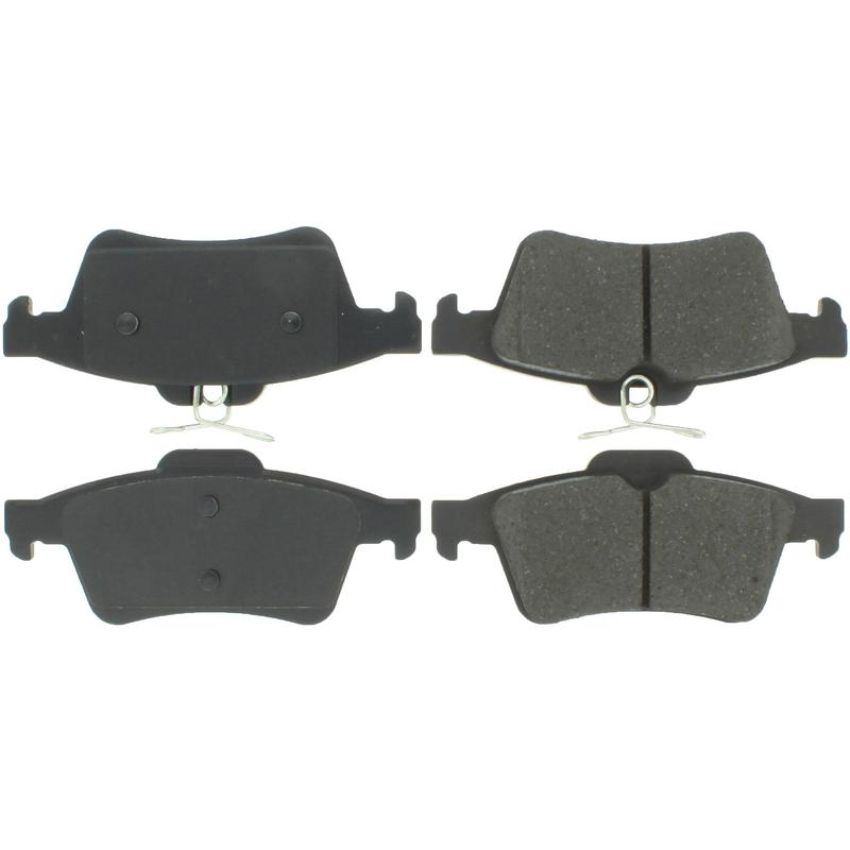 CENTRIC PARTS 300.10950 Centric Premium Semi-Metallic Brake Pads with Shims and Hardware