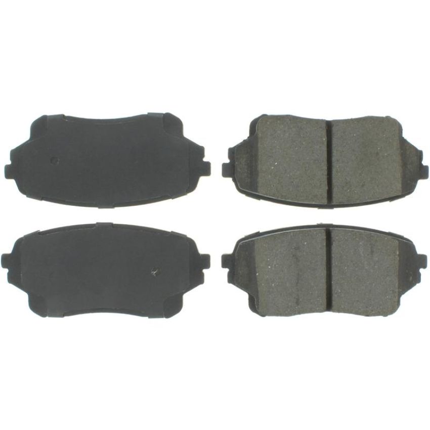 CENTRIC PARTS 300.11050 Centric Premium Semi-Metallic Brake Pads with Shims and Hardware