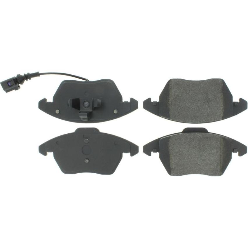 CENTRIC PARTS 300.11070 Centric Premium Semi-Metallic Brake Pads with Shims and Hardware