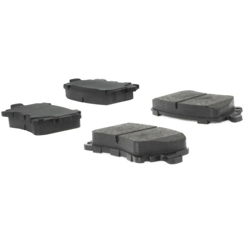 CENTRIC PARTS 300.11080 Centric Premium Semi-Metallic Brake Pads with Shims and Hardware