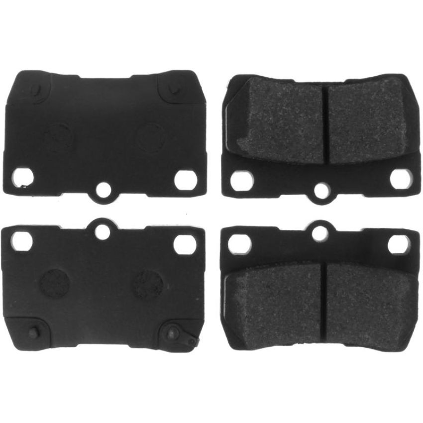 CENTRIC PARTS 300.11130 Centric Premium Semi-Metallic Brake Pads with Shims and Hardware