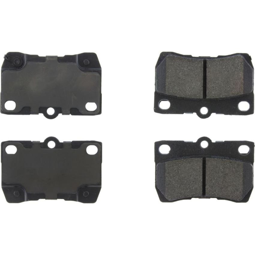 CENTRIC PARTS 300.11131 Centric Premium Semi-Metallic Brake Pads with Shims and Hardware