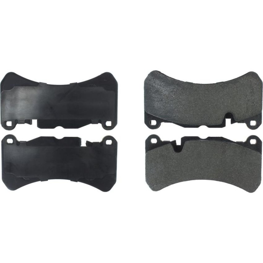 CENTRIC PARTS 300.11160 Centric Premium Semi-Metallic Brake Pads with Shims and Hardware