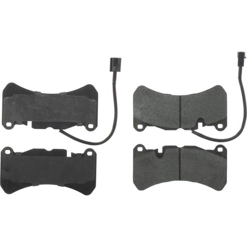CENTRIC PARTS 300.11162 Centric Premium Semi-Metallic Brake Pads with Shims