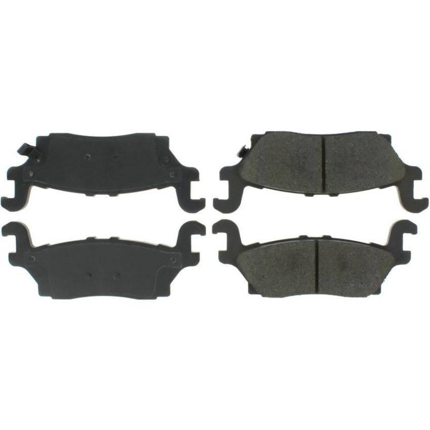 CENTRIC PARTS 300.11200 Centric Premium Semi-Metallic Brake Pads with Shims and Hardware