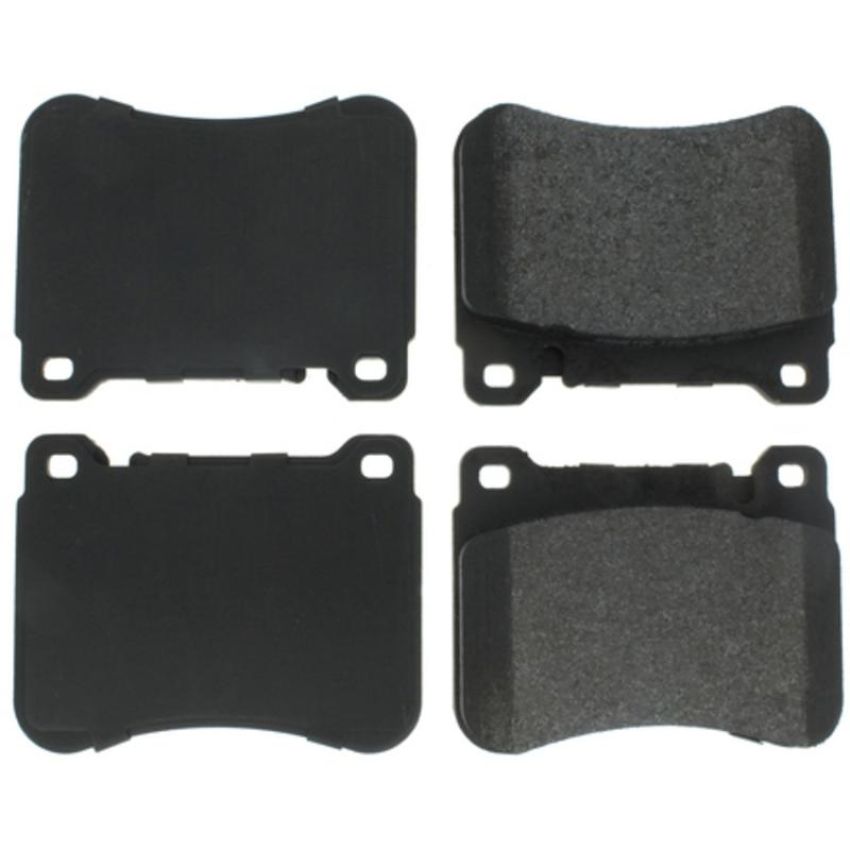 CENTRIC PARTS 300.11210 Centric Premium Semi-Metallic Brake Pads with Shims and Hardware