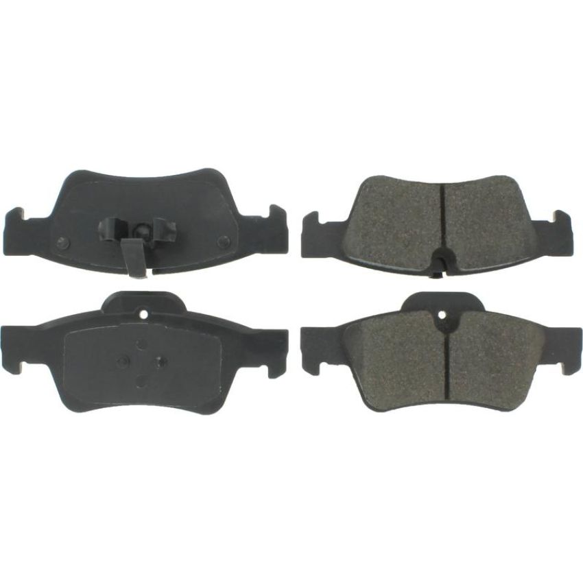 CENTRIC PARTS 300.11220 Centric Premium Semi-Metallic Brake Pads with Shims and Hardware