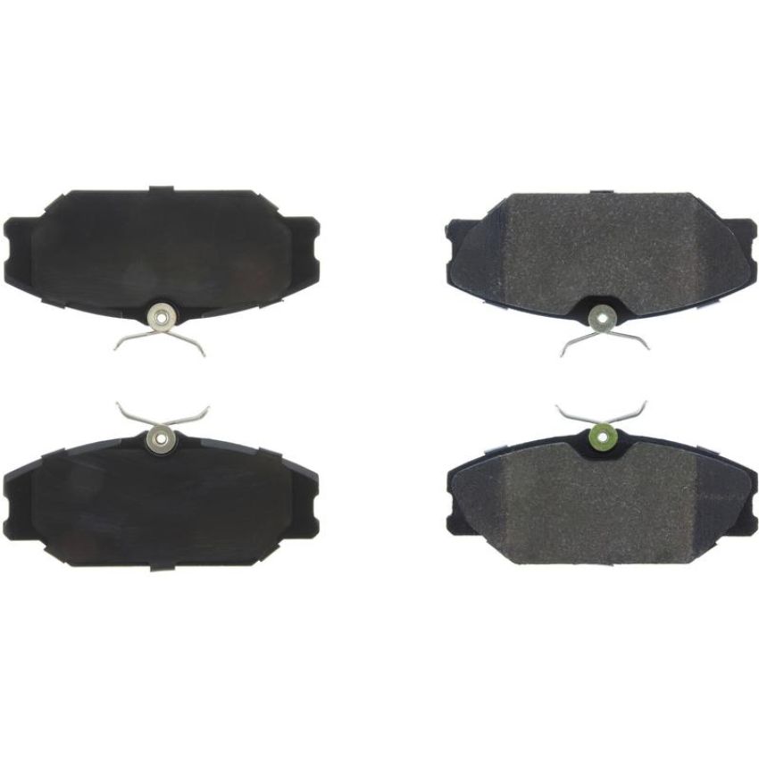 CENTRIC PARTS 300.11450 Centric Premium Semi-Metallic Brake Pads with Shims