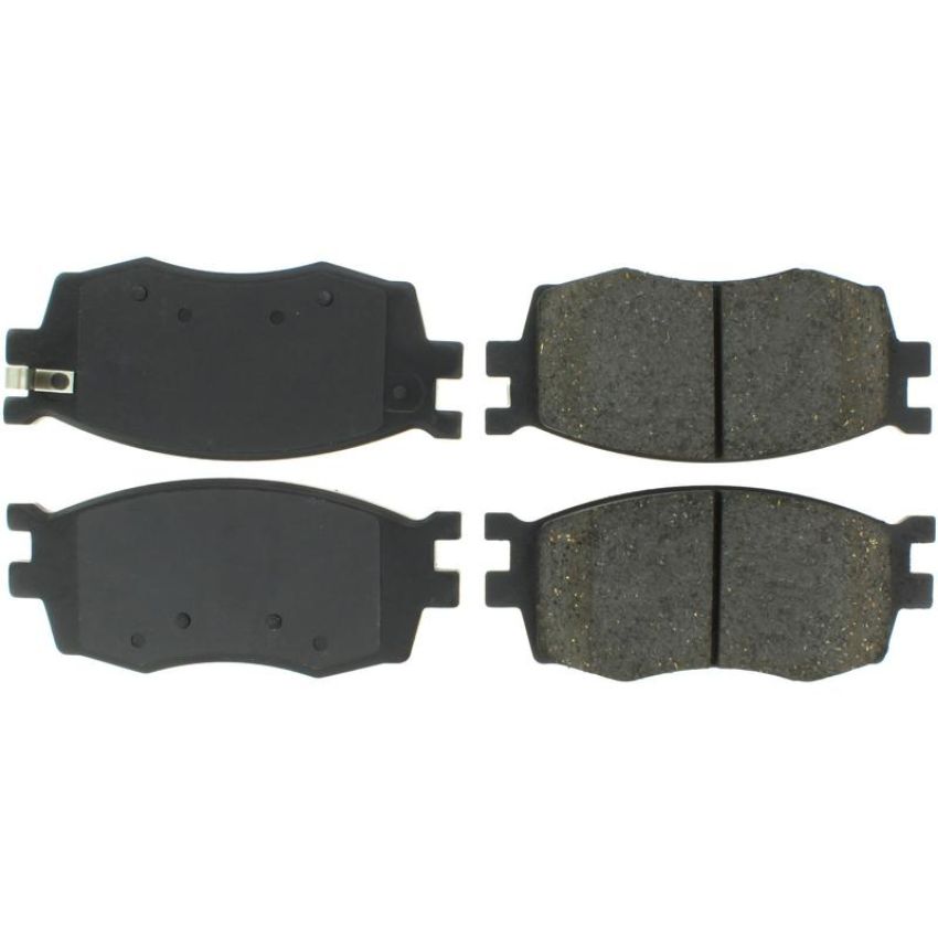 CENTRIC PARTS 300.11560 Centric Premium Semi-Metallic Brake Pads with Shims and Hardware