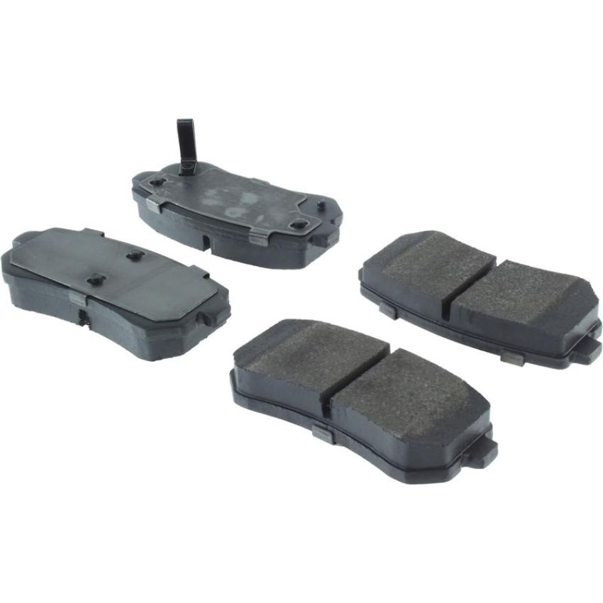 CENTRIC PARTS 300.11570 Centric Premium Semi-Metallic Brake Pads with Shims and Hardware