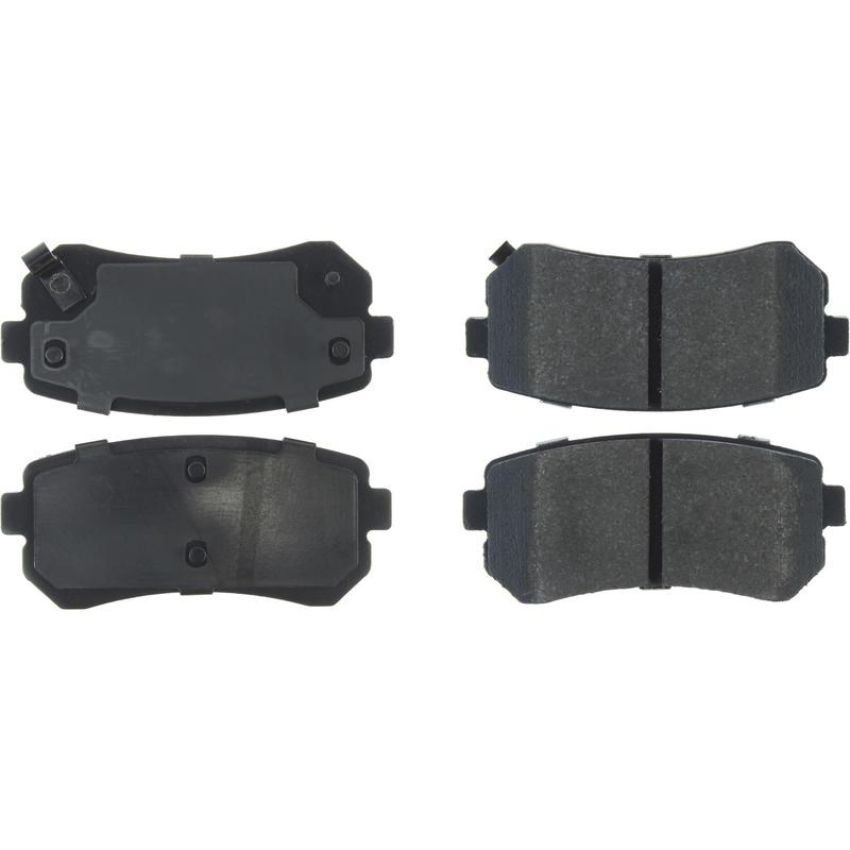 CENTRIC PARTS 300.11570 Centric Premium Semi-Metallic Brake Pads with Shims and Hardware