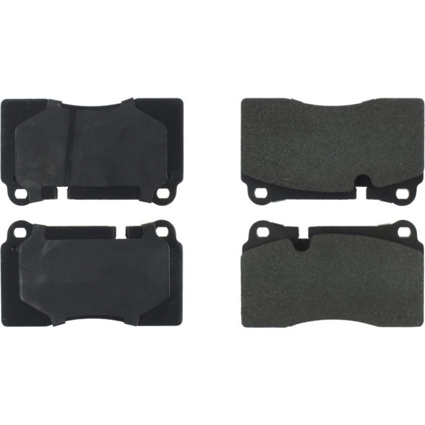 CENTRIC PARTS 300.11650 Centric Premium Semi-Metallic Brake Pads with Shims and Hardware