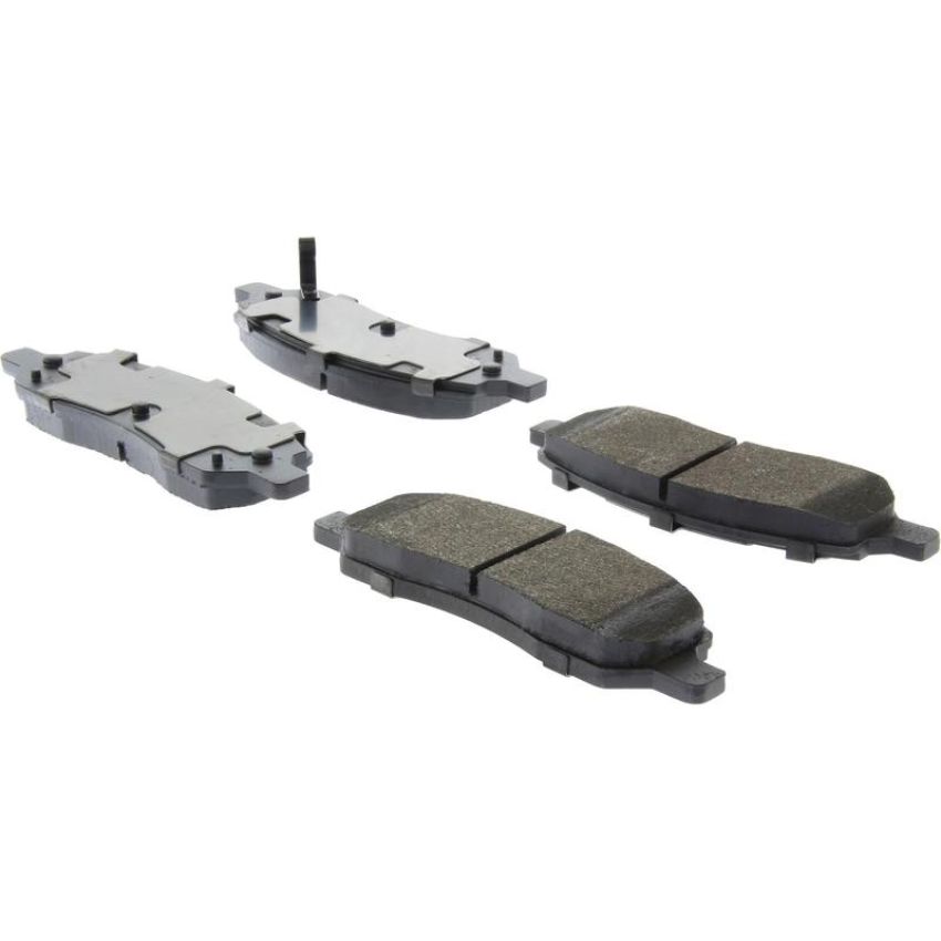 CENTRIC PARTS 300.11720 Centric Premium Semi-Metallic Brake Pads with Shims and Hardware