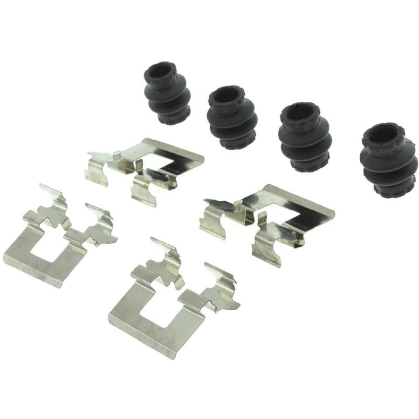 CENTRIC PARTS 300.11720 Centric Premium Semi-Metallic Brake Pads with Shims and Hardware