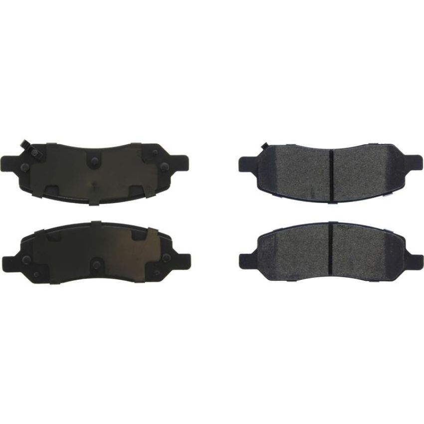 CENTRIC PARTS 300.11720 Centric Premium Semi-Metallic Brake Pads with Shims and Hardware