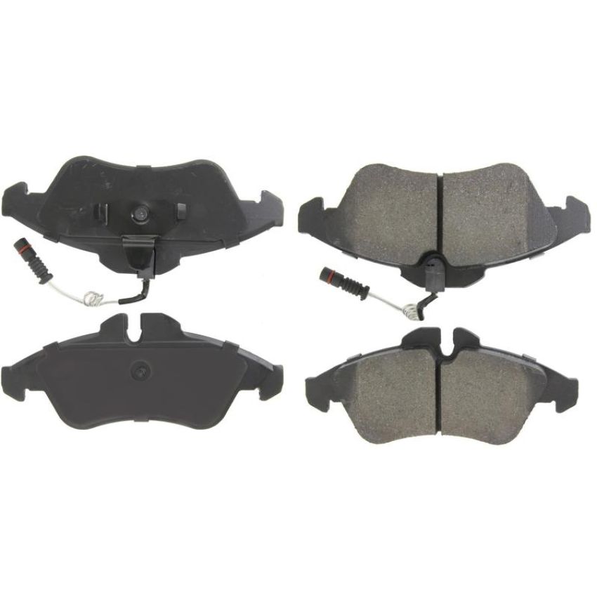 CENTRIC PARTS 300.11770 Centric Premium Semi-Metallic Brake Pads with Shims and Hardware