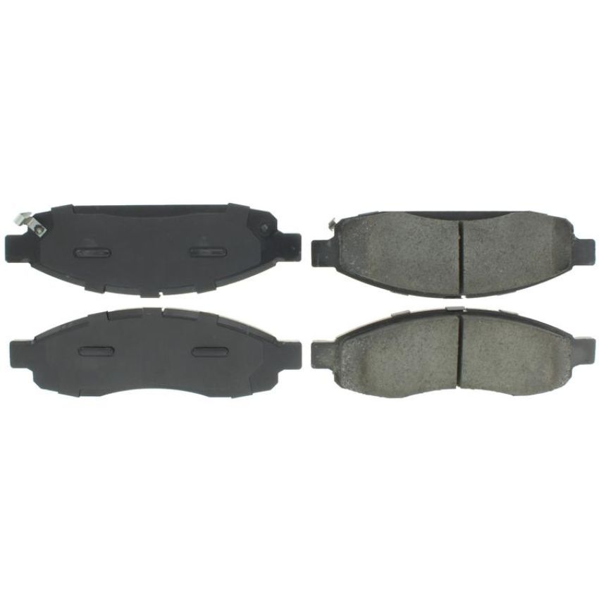 CENTRIC PARTS 300.11830 Centric Premium Semi-Metallic Brake Pads with Shims and Hardware
