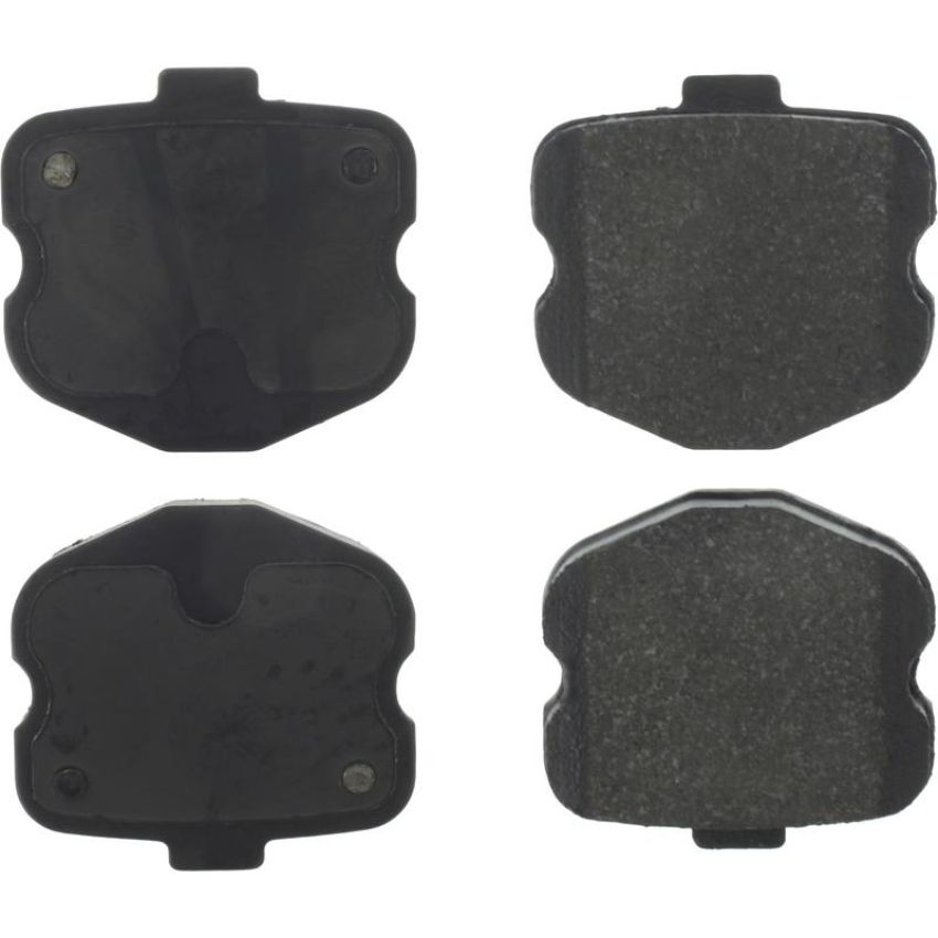 CENTRIC PARTS 300.11851 Centric Premium Semi-Metallic Brake Pads with Shims