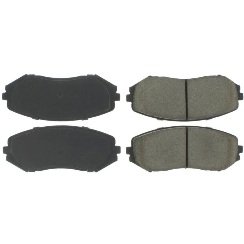 CENTRIC PARTS 300.11880 Centric Premium Semi-Metallic Brake Pads with Shims and Hardware