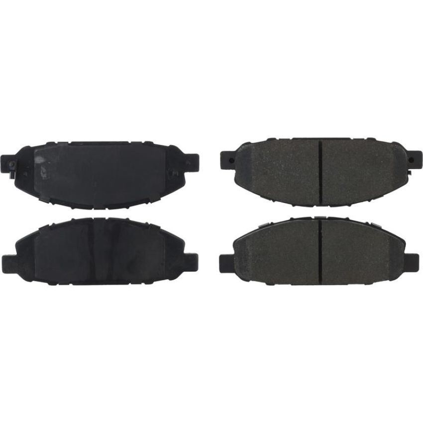 CENTRIC PARTS 300.11910 Centric Premium Semi-Metallic Brake Pads with Shims