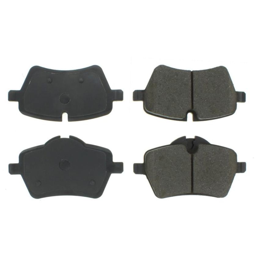 CENTRIC PARTS 300.12040 Centric Premium Semi-Metallic Brake Pads with Shims and Hardware