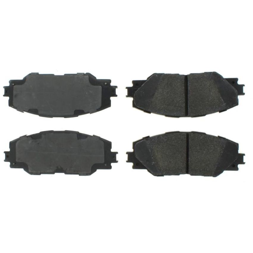 CENTRIC PARTS 300.12110 Centric Premium Semi-Metallic Brake Pads with Shims and Hardware