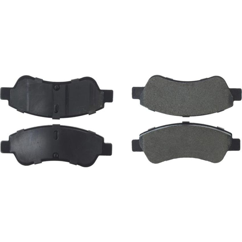 CENTRIC PARTS 300.12130 Centric Premium Semi-Metallic Brake Pads with Shims