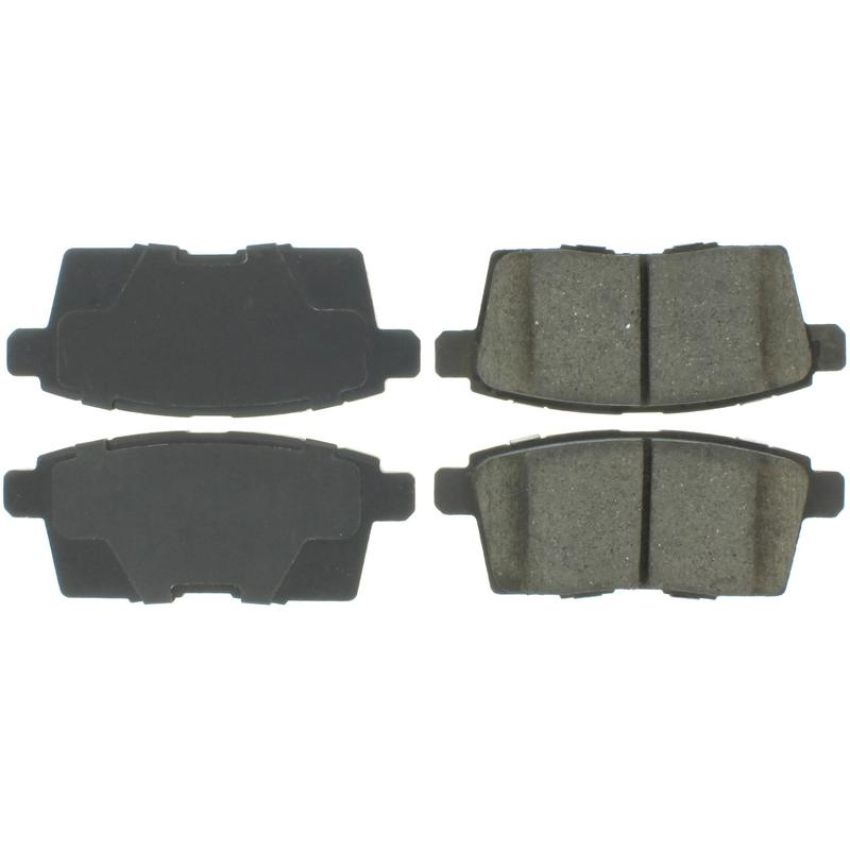 CENTRIC PARTS 300.12590 Centric Premium Semi-Metallic Brake Pads with Shims and Hardware
