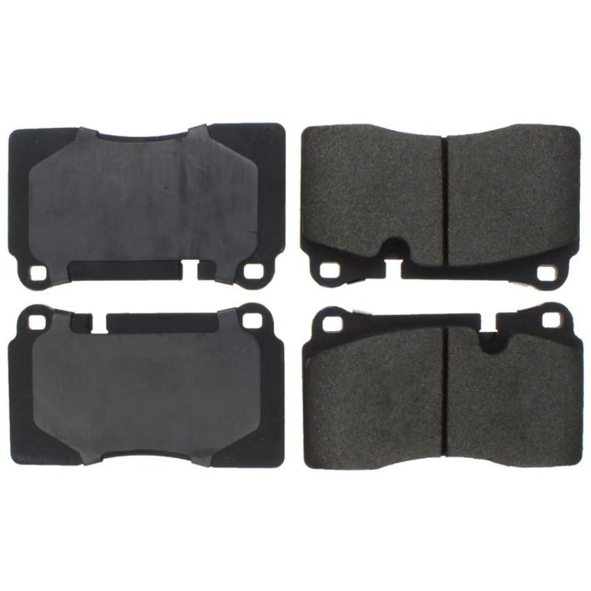 CENTRIC PARTS 300.12630 Centric Premium Semi-Metallic Brake Pads with Shims and Hardware