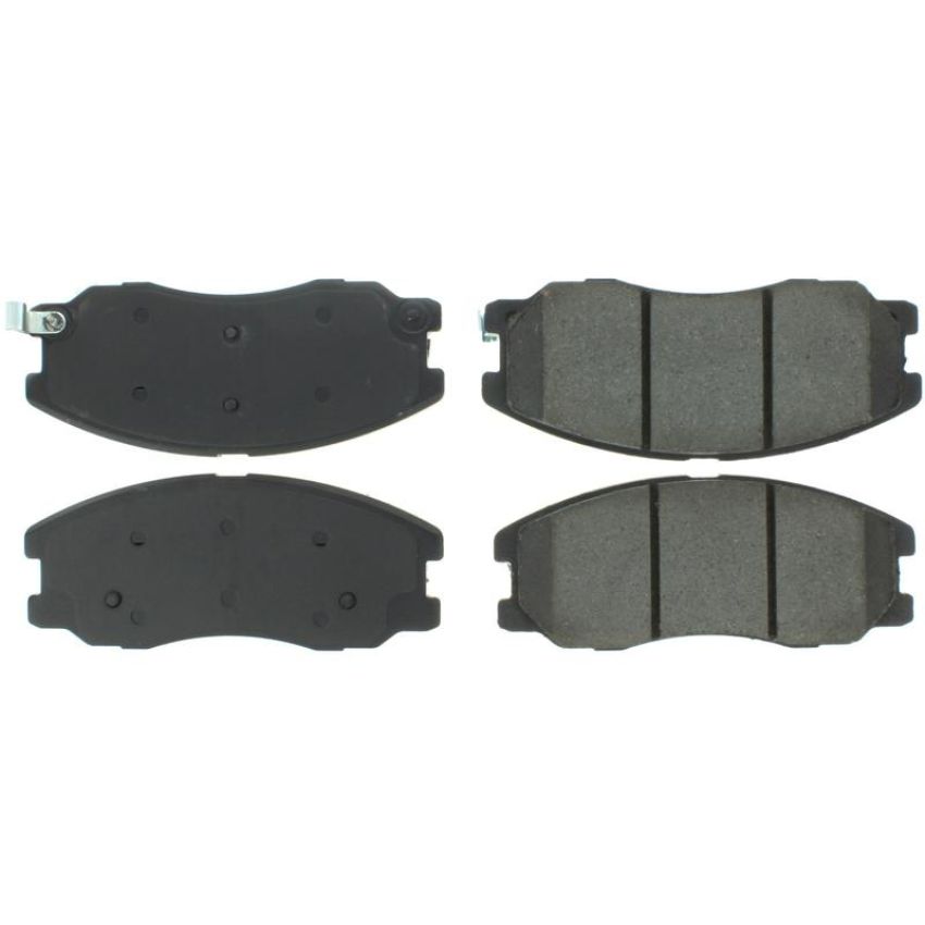 CENTRIC PARTS 300.12640 Centric Premium Semi-Metallic Brake Pads with Shims and Hardware