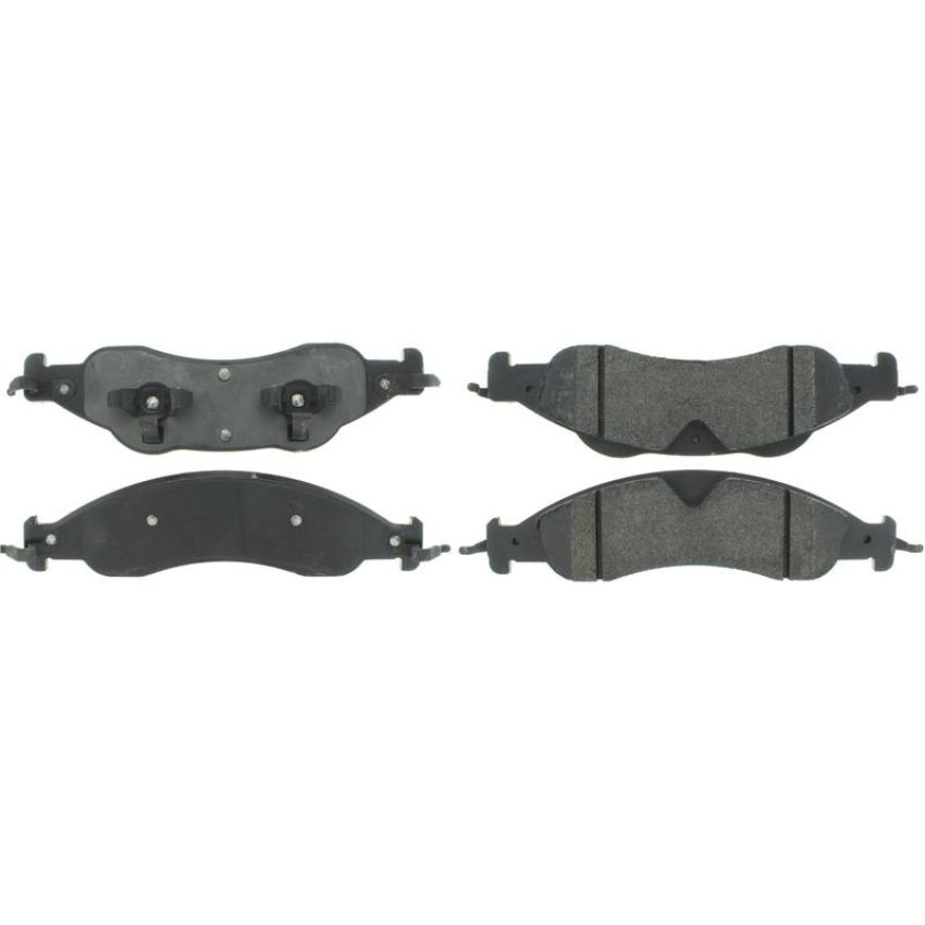 CENTRIC PARTS 300.12780 Centric Premium Semi-Metallic Brake Pads with Shims and Hardware