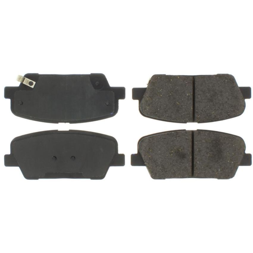 CENTRIC PARTS 300.12840 Centric Premium Semi-Metallic Brake Pads with Shims and Hardware