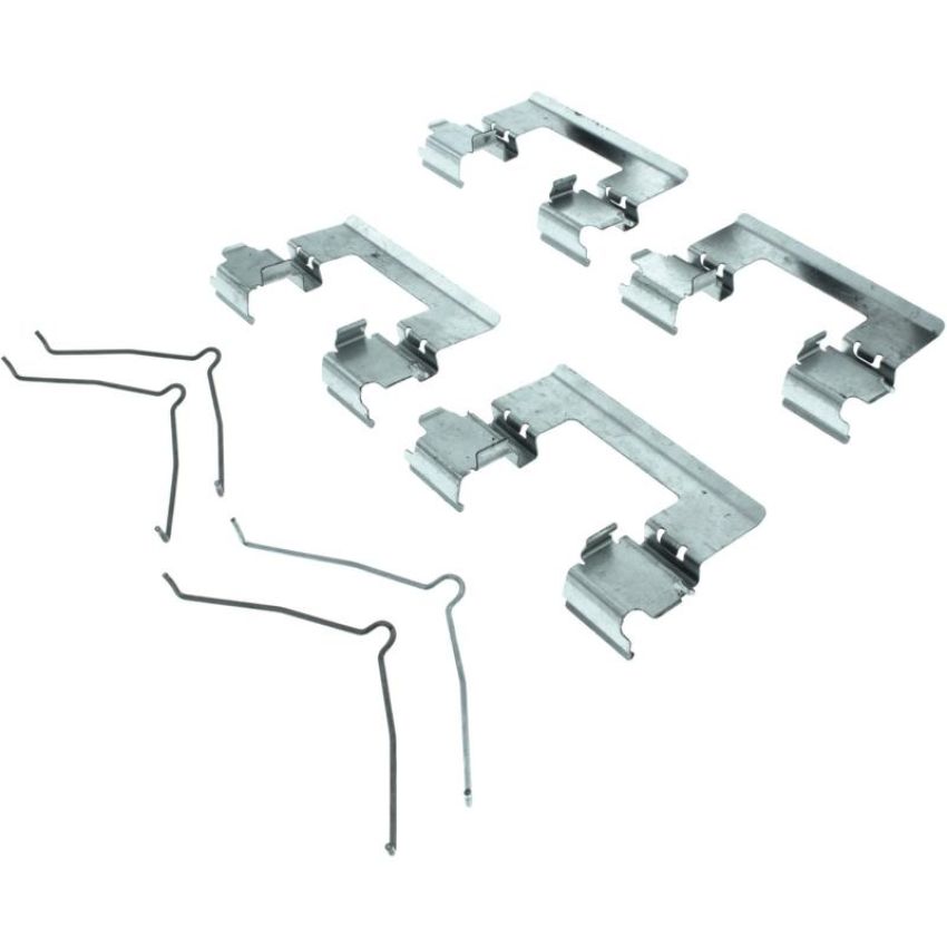 CENTRIC PARTS 300.12860 Centric Premium Semi-Metallic Brake Pads with Shims and Hardware