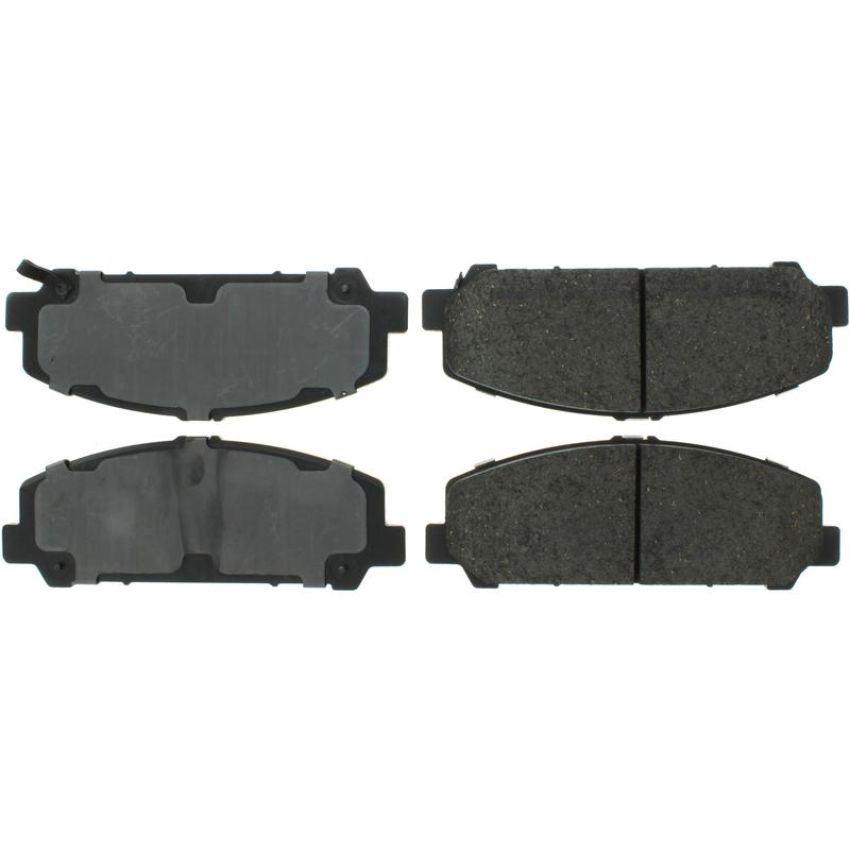 CENTRIC PARTS 300.12860 Centric Premium Semi-Metallic Brake Pads with Shims and Hardware