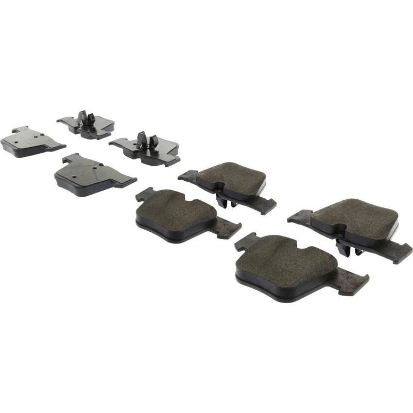 CENTRIC PARTS 300.12890 Centric Premium Semi-Metallic Brake Pads with Shims and Hardware