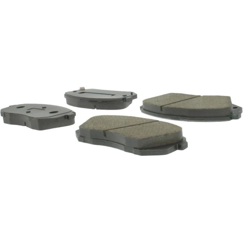 CENTRIC PARTS 300.12950 Centric Premium Semi-Metallic Brake Pads with Shims and Hardware