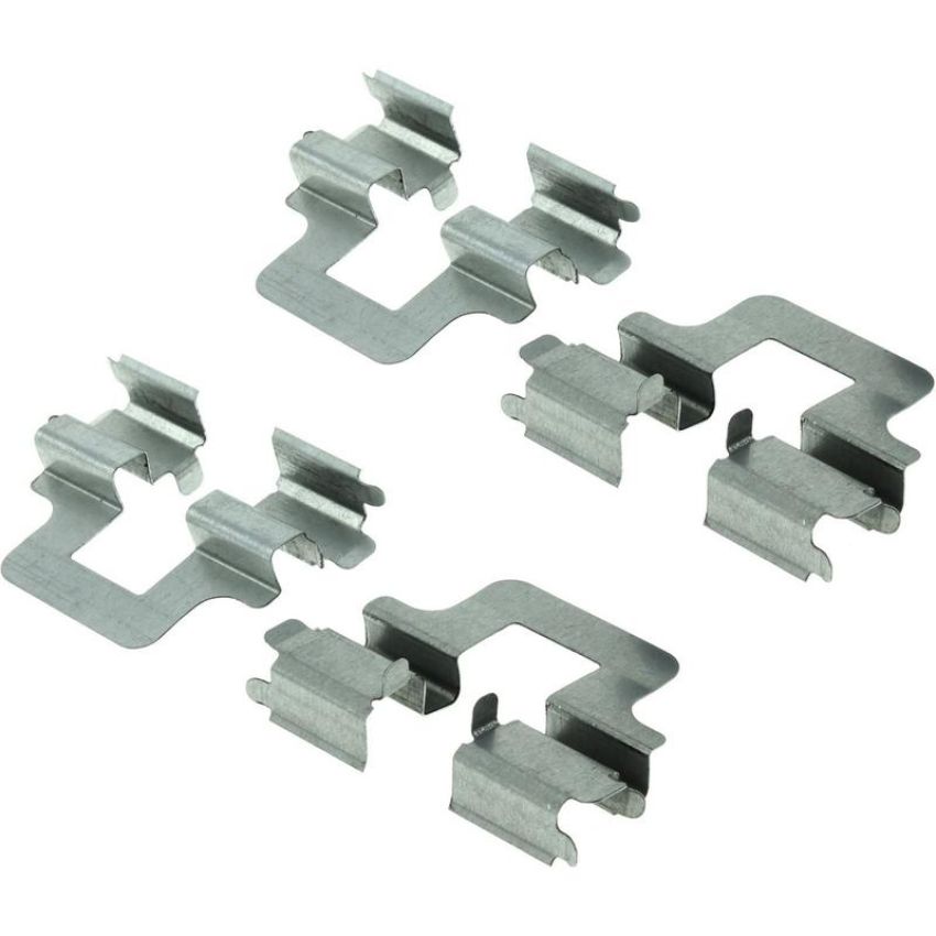 CENTRIC PARTS 300.13070 Centric Premium Semi-Metallic Brake Pads with Shims and Hardware