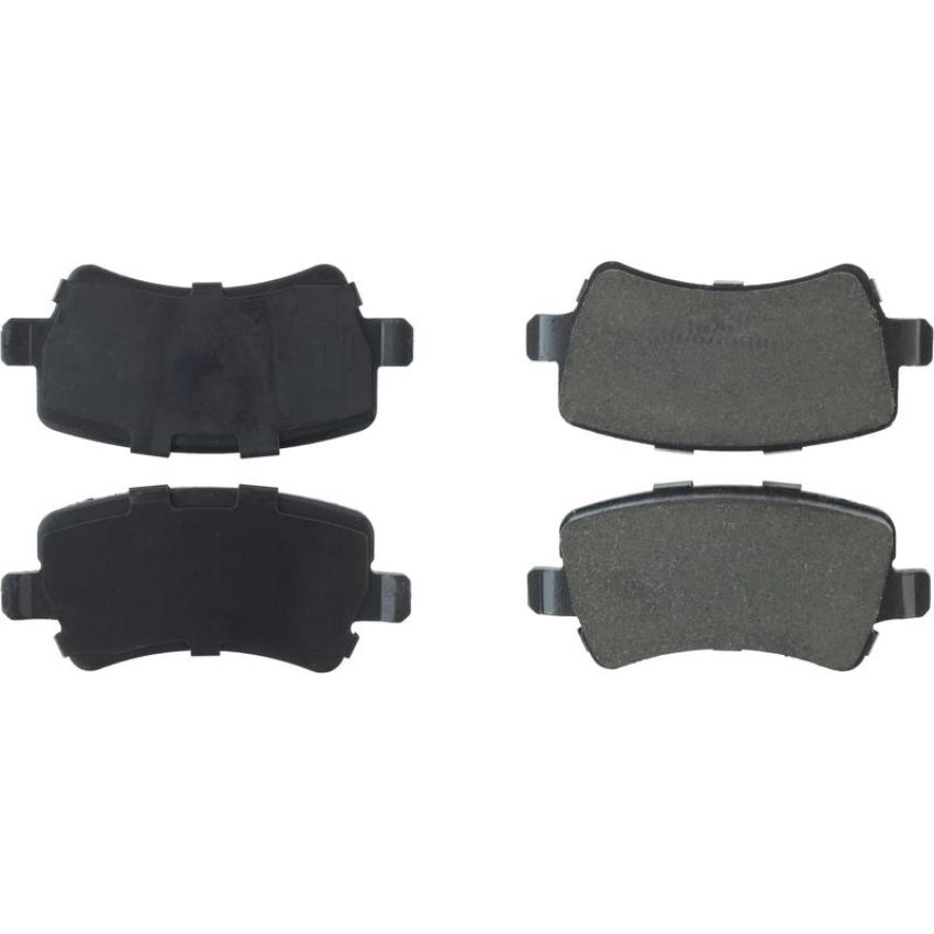CENTRIC PARTS 300.13070 Centric Premium Semi-Metallic Brake Pads with Shims and Hardware