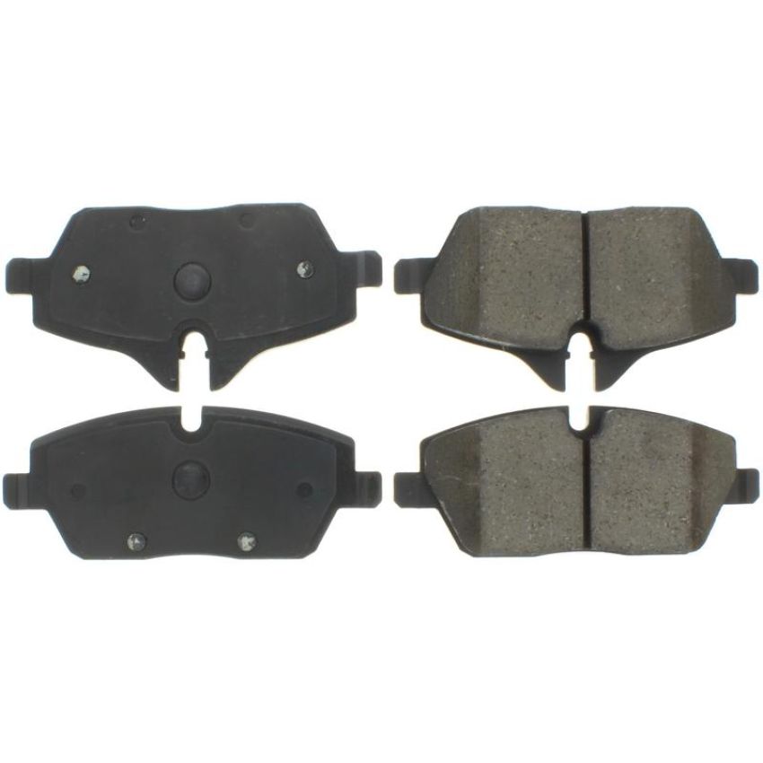 CENTRIC PARTS 300.13080 Centric Premium Semi-Metallic Brake Pads with Shims and Hardware