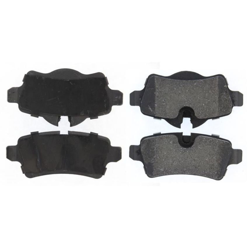 CENTRIC PARTS 300.13090 Centric Premium Semi-Metallic Brake Pads with Shims and Hardware