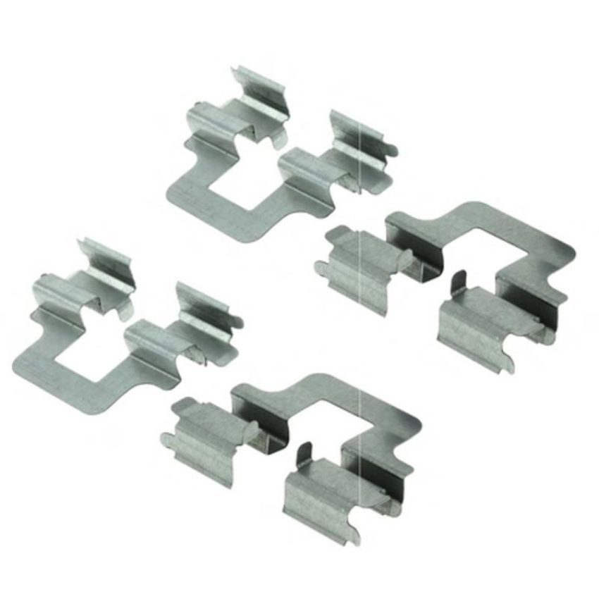 CENTRIC PARTS 300.13140 Centric Premium Semi-Metallic Brake Pads with Shims and Hardware
