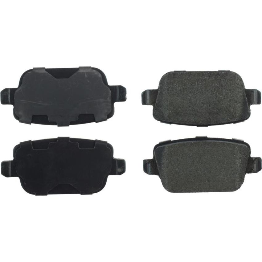 CENTRIC PARTS 300.13140 Centric Premium Semi-Metallic Brake Pads with Shims and Hardware