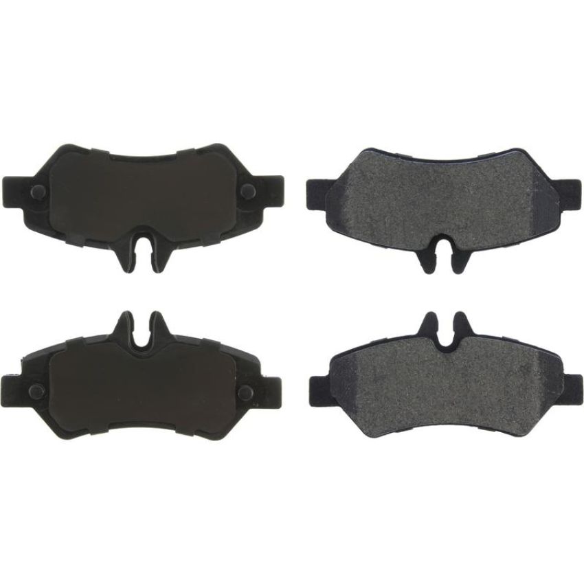CENTRIC PARTS 300.13170 Centric Premium Semi-Metallic Brake Pads with Shims and Hardware